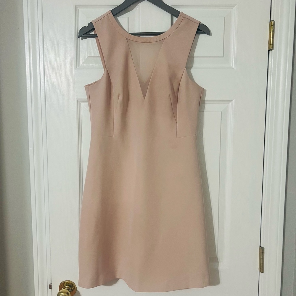 RW&CO. Blush Sleeveless Mini Dress